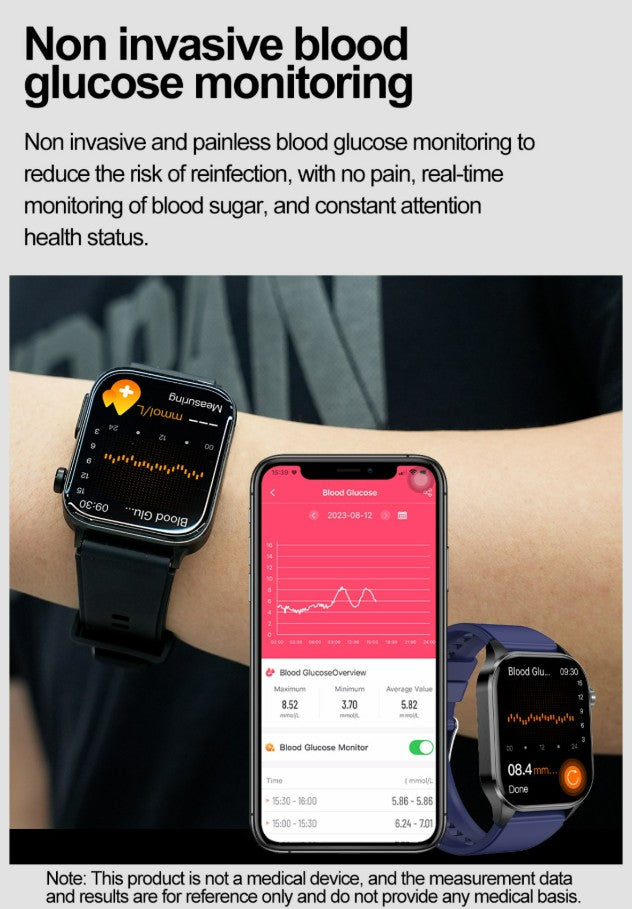 New ET580 Smartwatch - Black