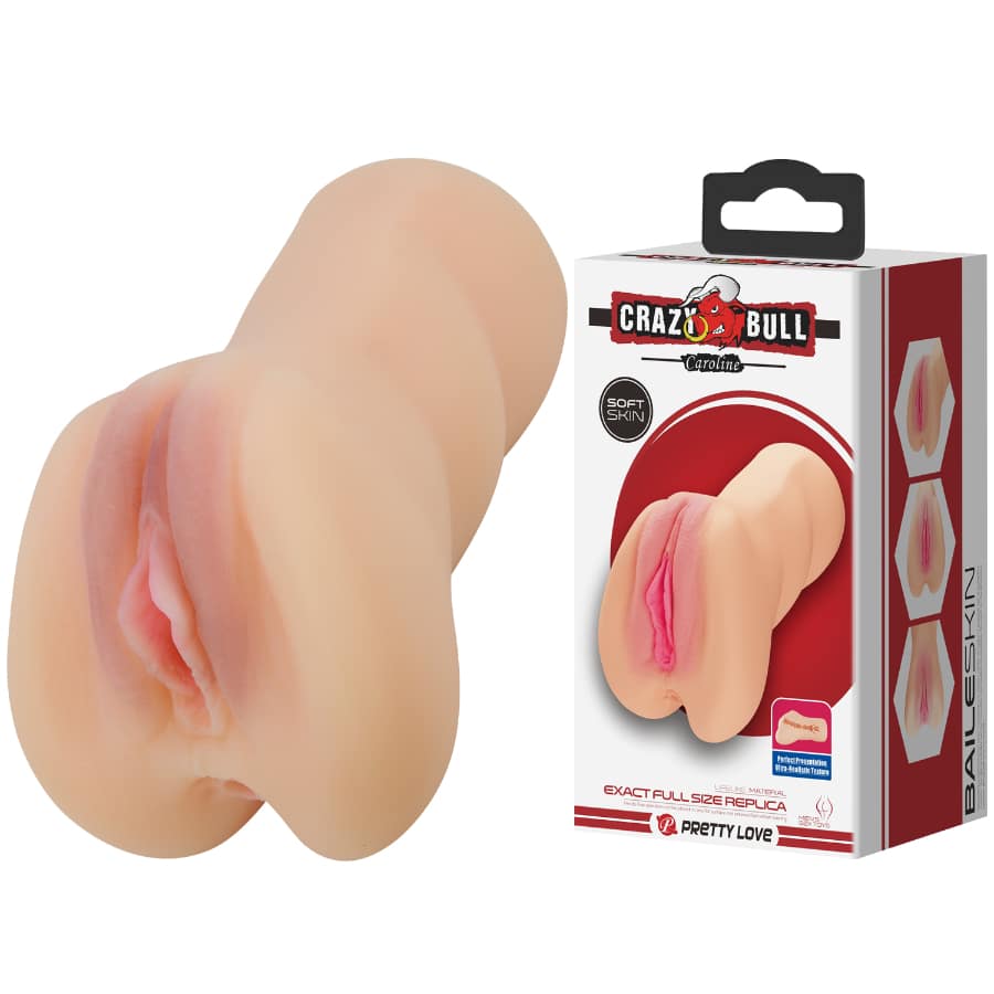 Crazy Bull Caroline Pussy Masturbator Flesh