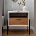 Agatha Oak Bedside Table