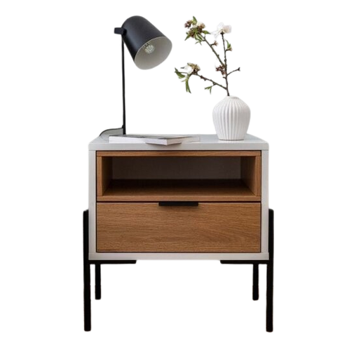 Agatha Oak Bedside Table