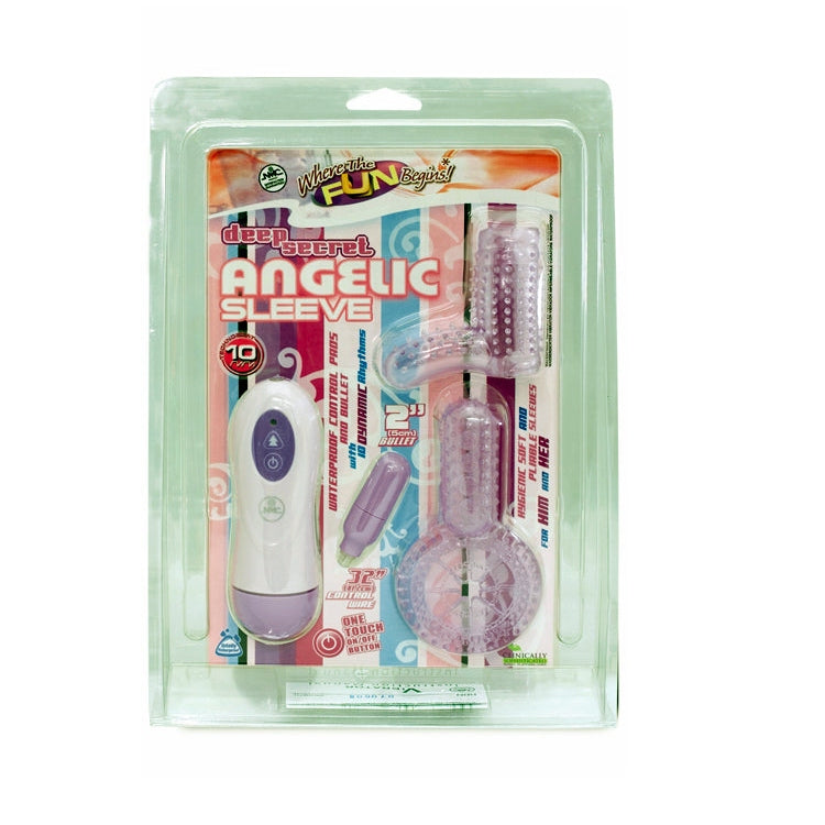 Angelic Sleeve Jelly Remote Vibrating | Cock Ring - Image 2