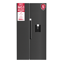 Defy 555l Side By Side Fridge - DFF647
