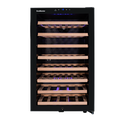 SnoMaster Black 50 Bottle Single Zone Wine Cooler - SMWC-50
