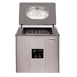 SnoMaster - 15Kg/24Hr Counter-Top Bullet Type Ice-Maker - Stainless Steel (ZBC-15)